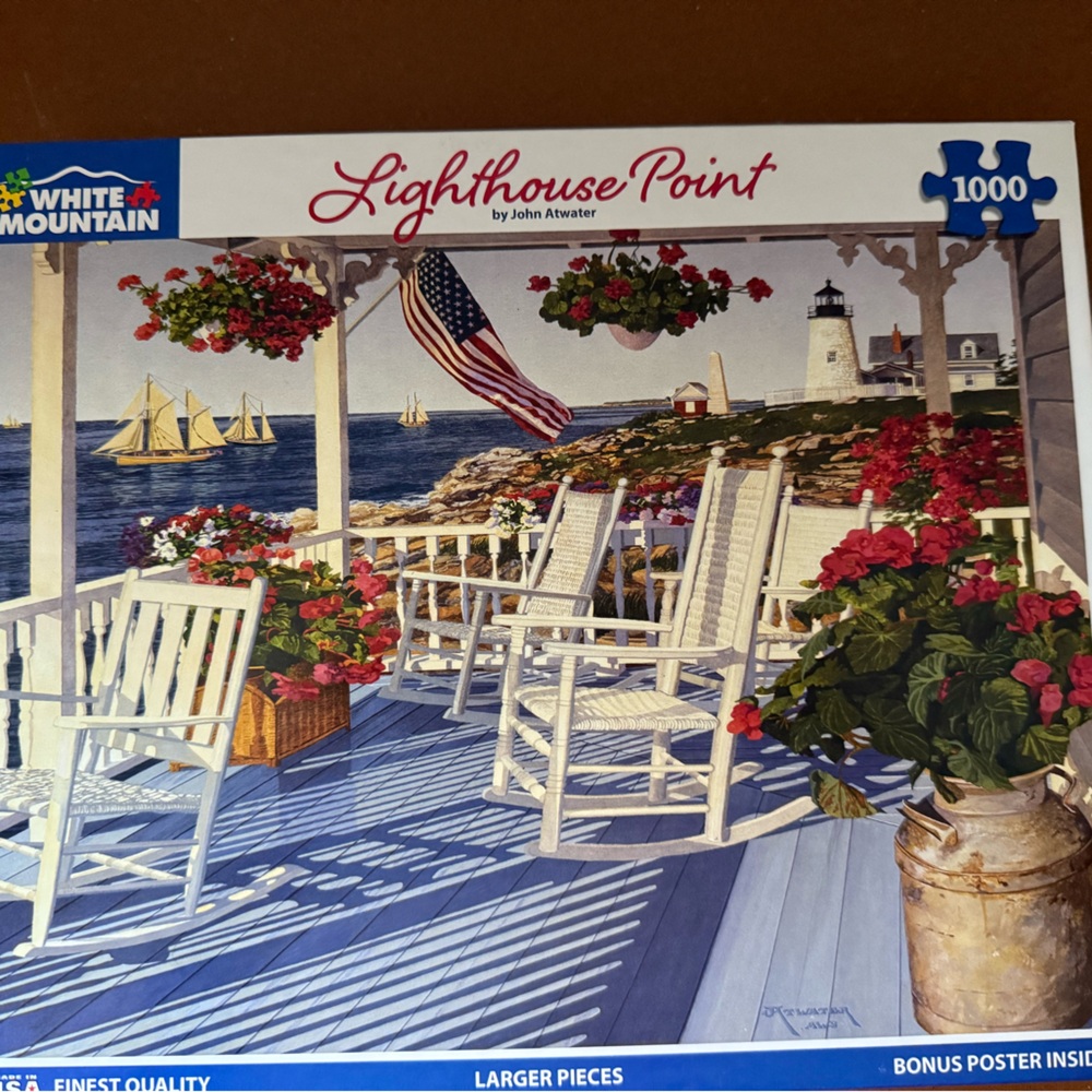 White Mountain Coastal Porch Puzzle